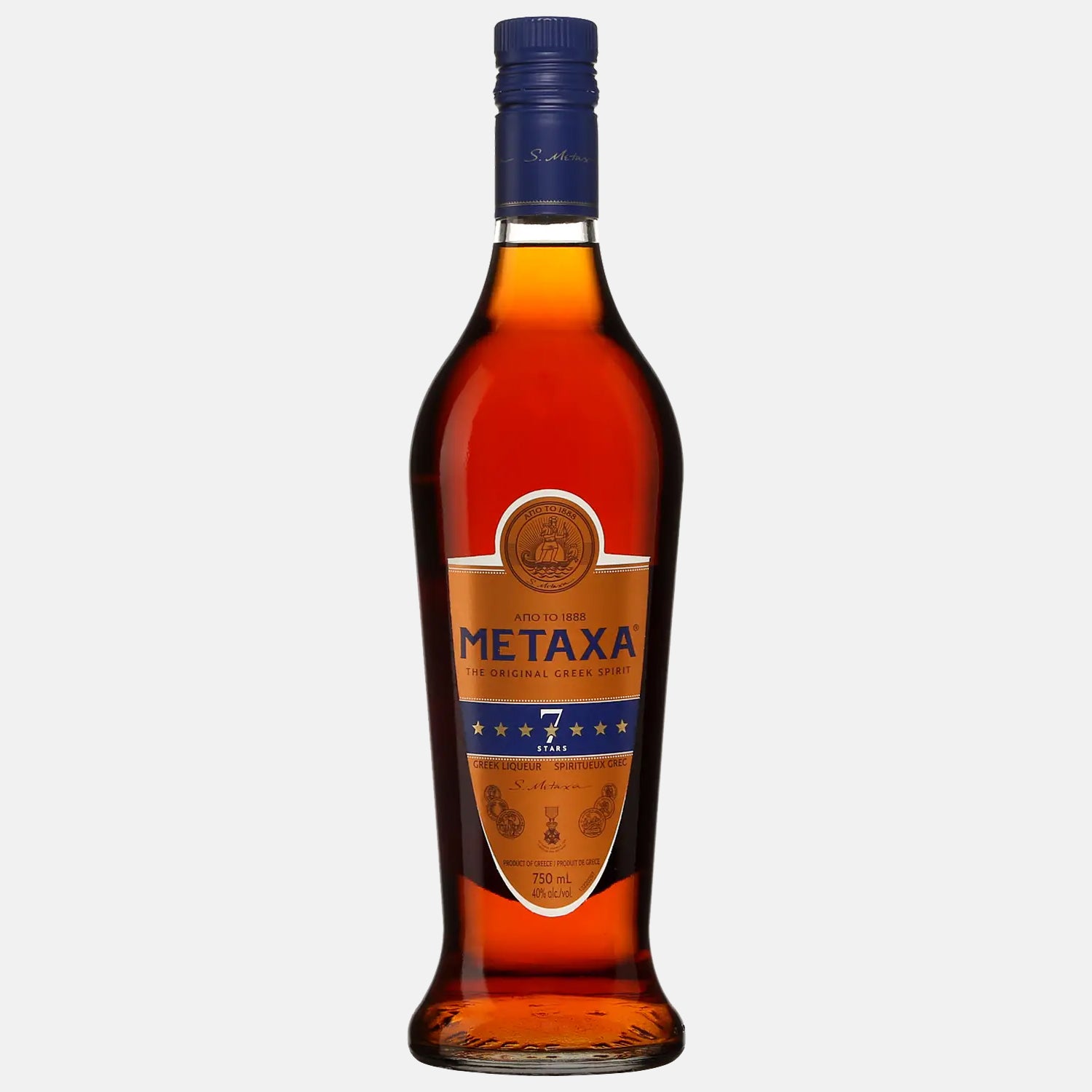 Metaxa 7 étoiles Gold Label 750 ml