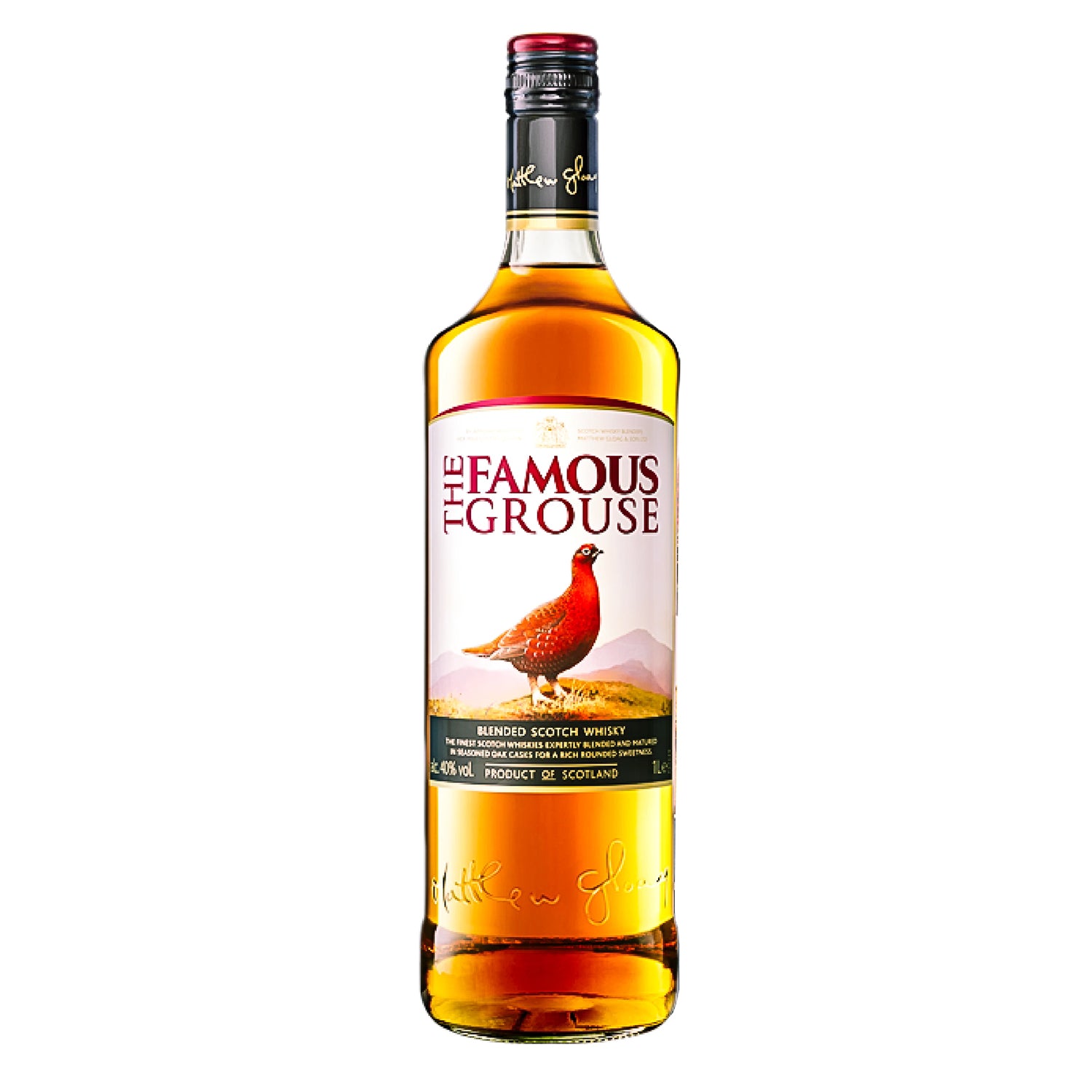 Whisky écossais mélangé Famous Grouse 1L