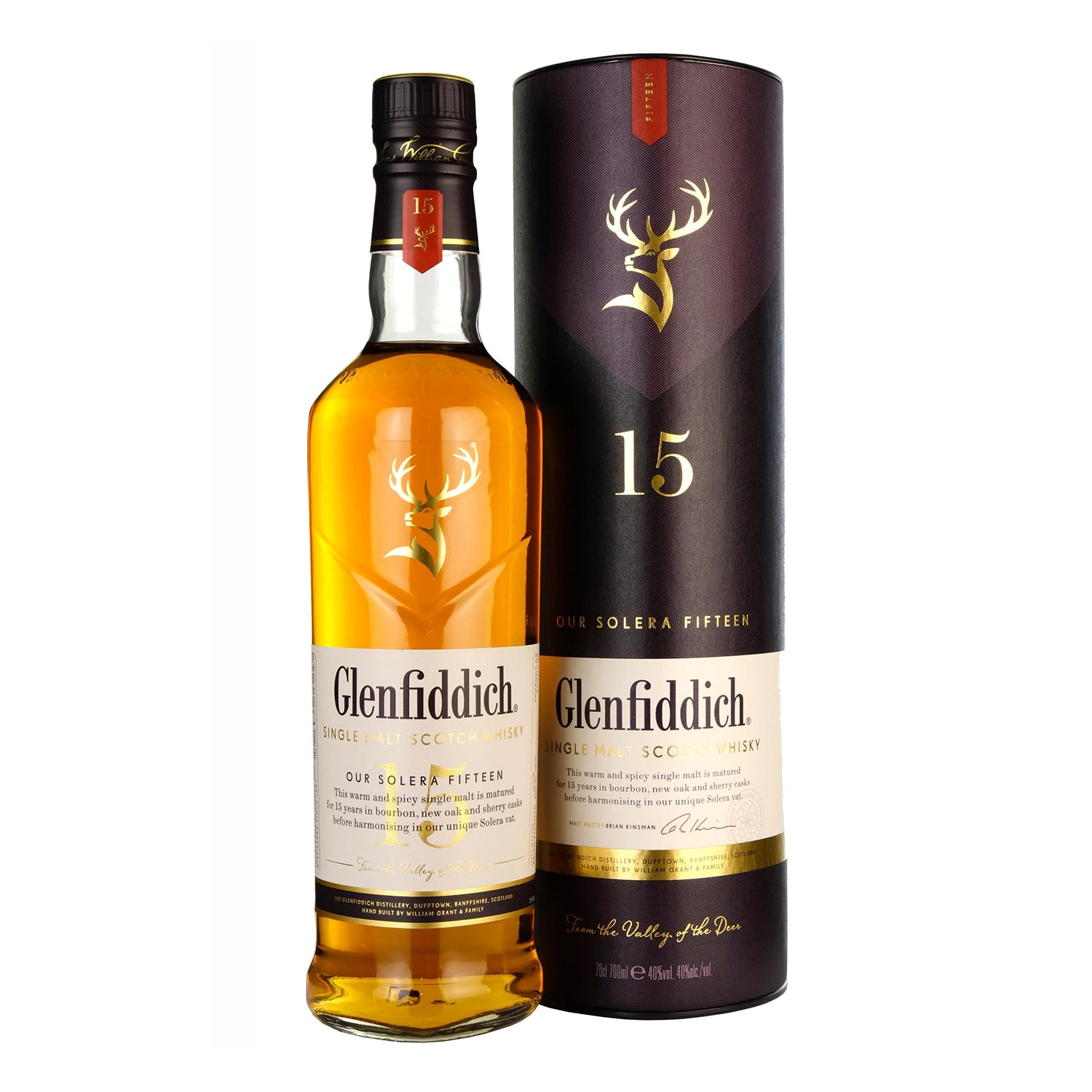 Glenfiddich 15 Years Old Solera Highland Single Malt 750ml