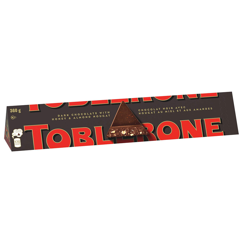 Barre de chocolat noir Toblerone 360 ​​g