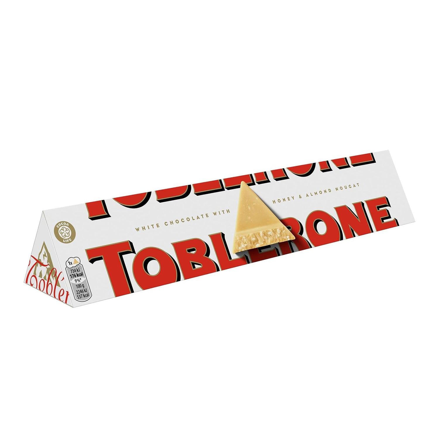 Barre de chocolat au lait blanc Toblerone 360 g