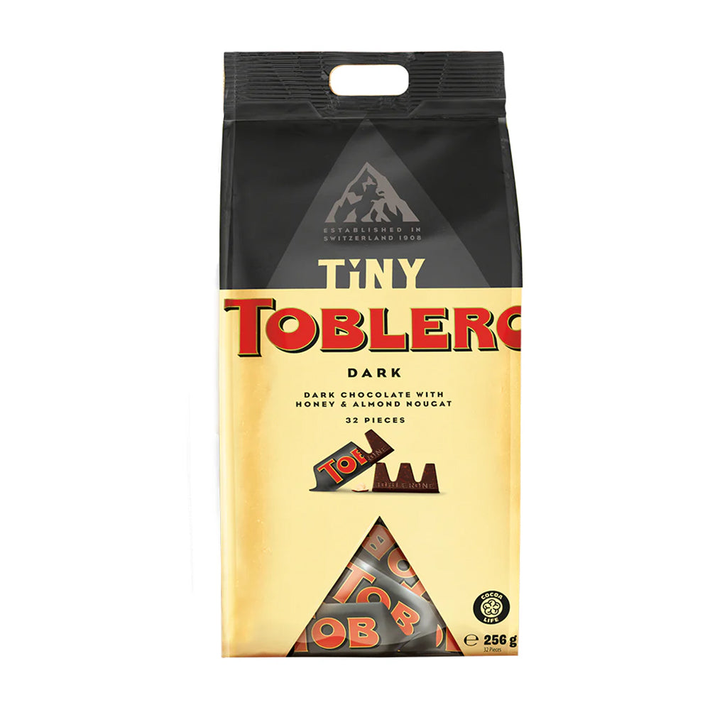 Toblerone Tiny Dark en sachet de 256 g