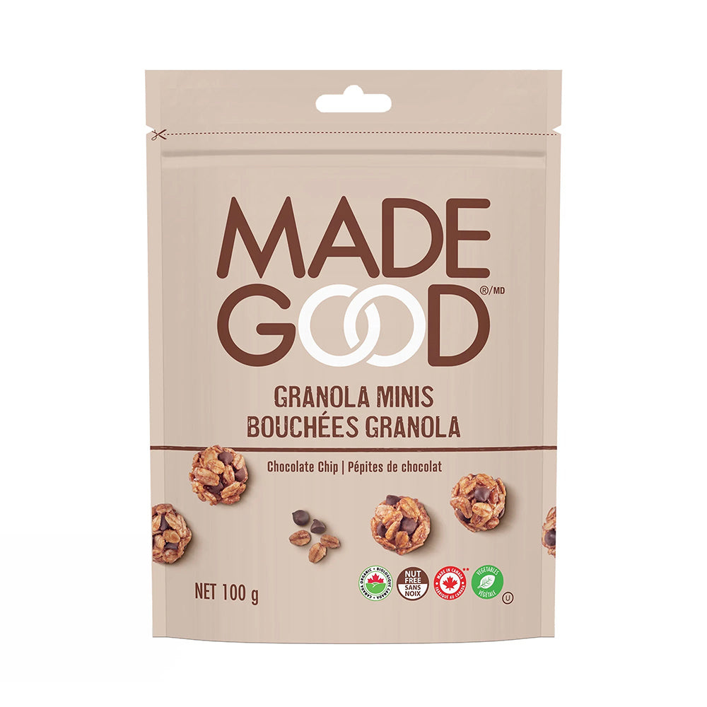 Granola aux pépites de chocolat Made Good en sachet de 100 g