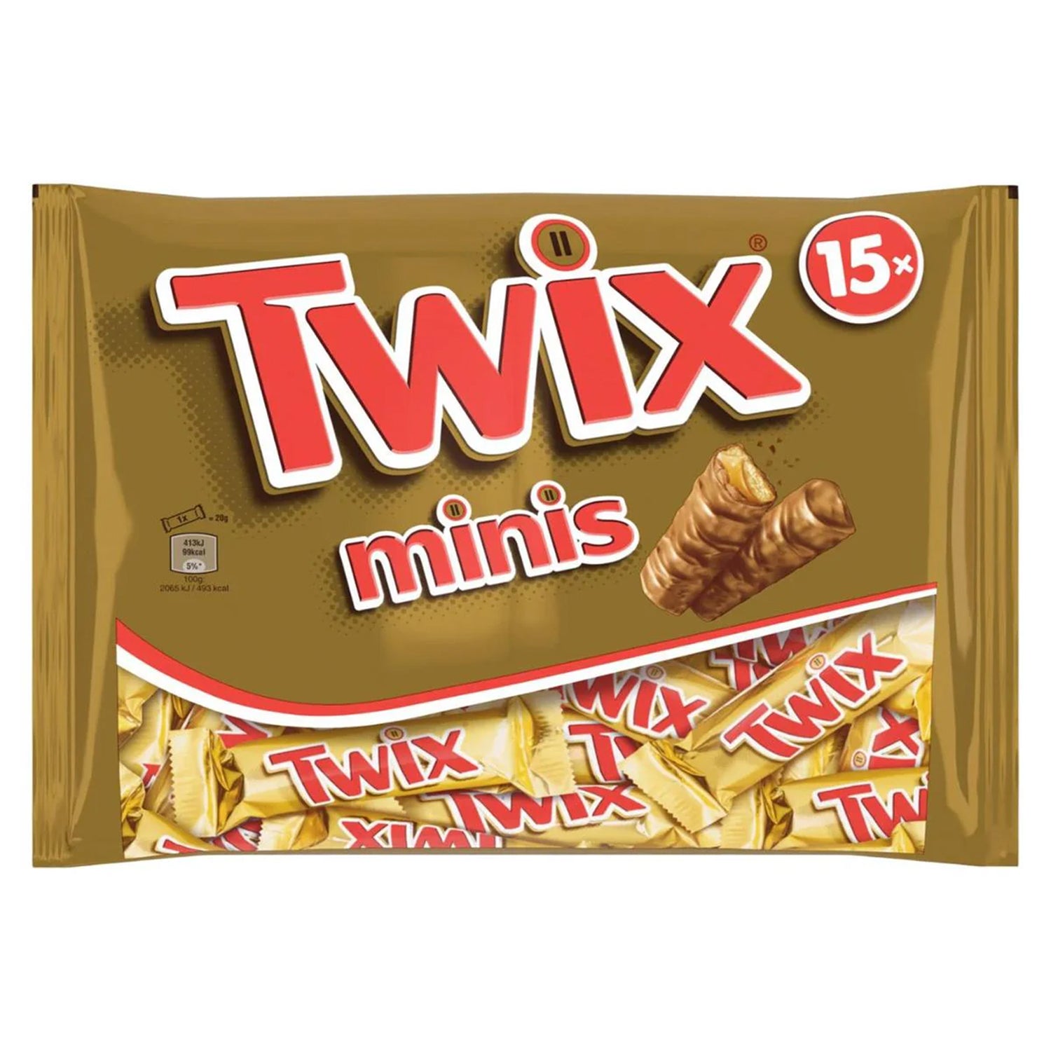 Sachet de minis Twix 333g