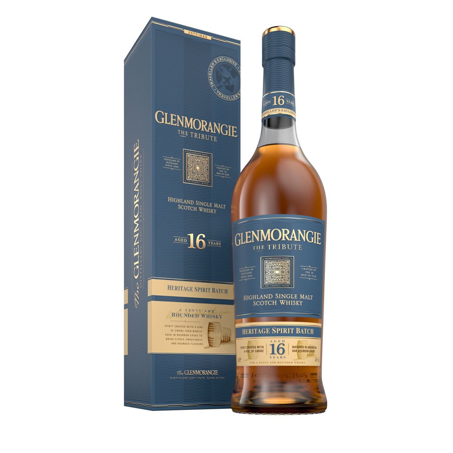 Glenmorangie The Tribute 16 Years Old Single Malt Whisky 1L