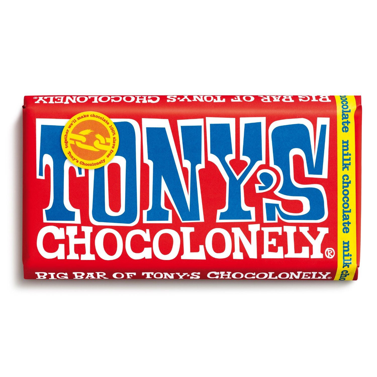 Tony's Chocolonely Milk Chocolate Bar 240g