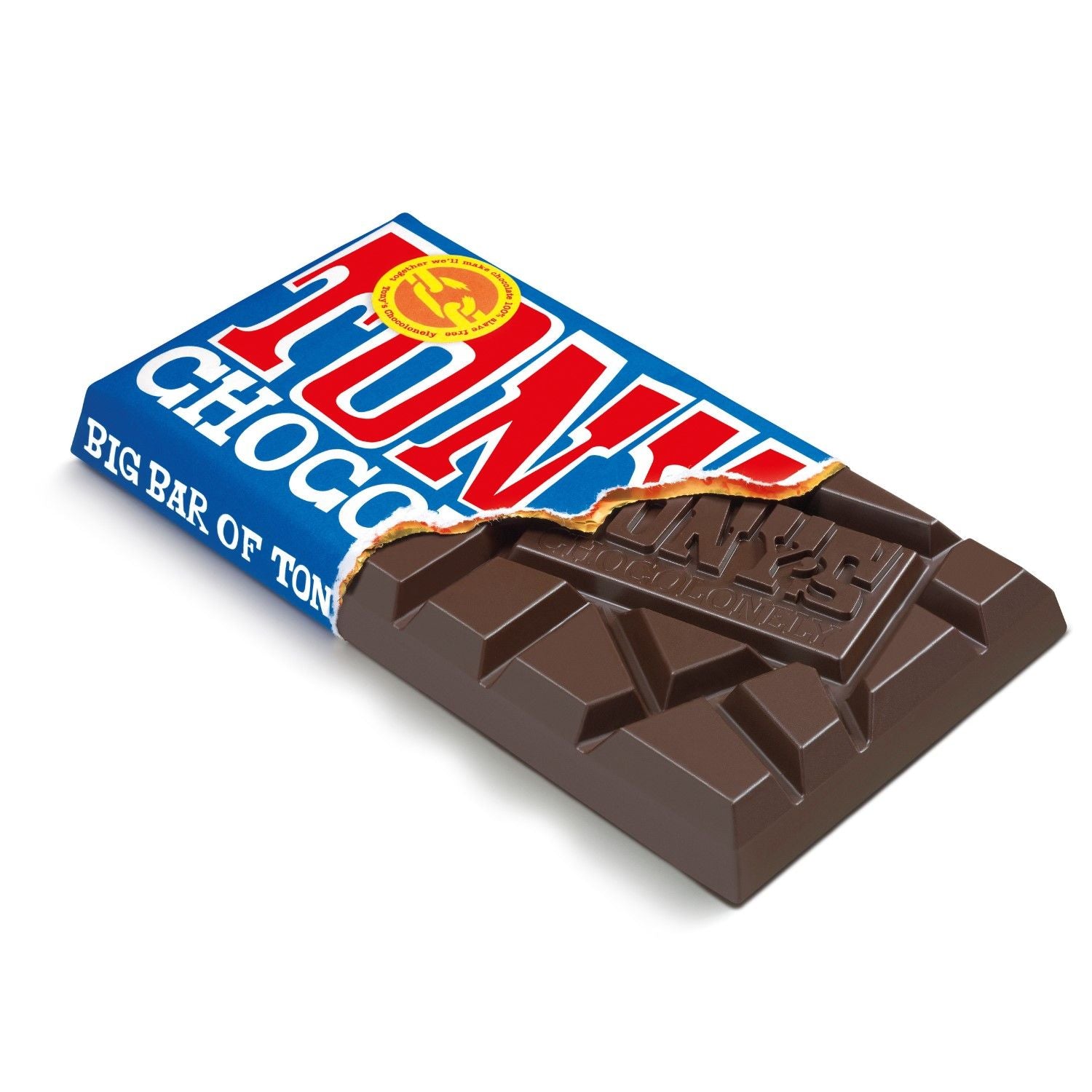 Barre de chocolat noir 70 % Chocolonely de Tony's 240 g