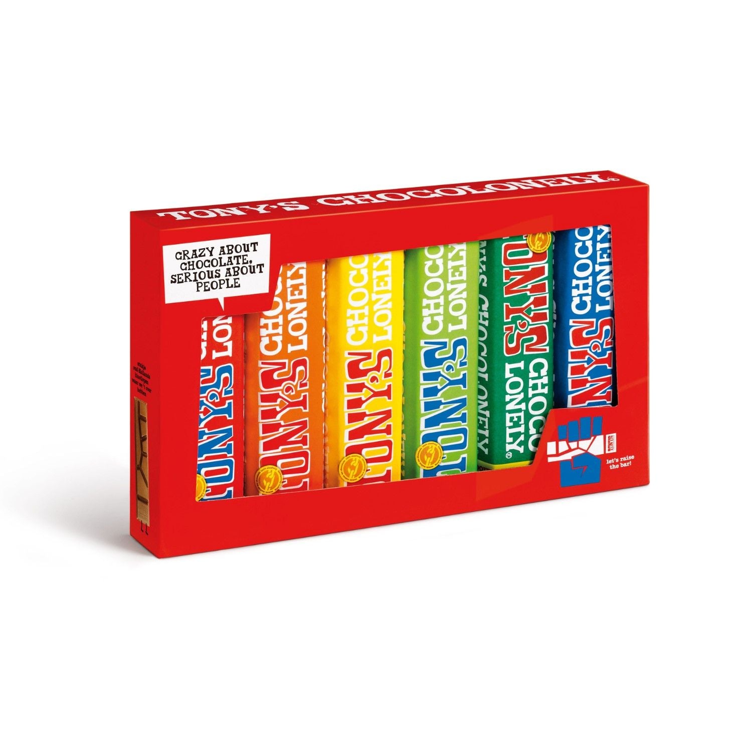 Tony's Chocolonely Rainbow Tasting Pack 320g